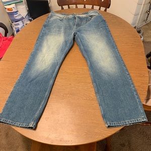 Tommy Hilfiger Mens Premium Jeans Size 38x32, button fly